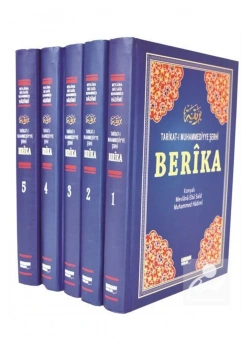 Berika Tarikatı Muhammediyye Şerhi Şamua Kağıt 5 Cilt Kahraman