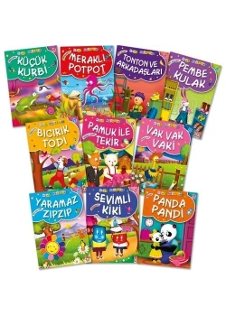 Mini Masallar 1 -10 Kitap Timaş Çocuk