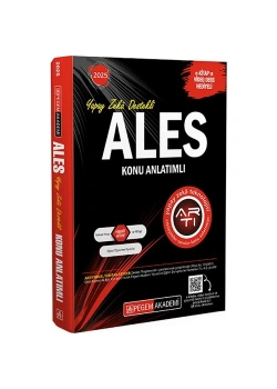Pegem 2025 Ales Konu Anlatimi