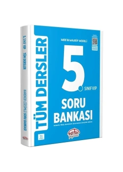 Editör 5.Sınıf Vip Tüm Dersler Soru Bankası