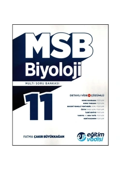 11.Sınıf Biyoloji Multi Soru Bankası Eğitim Vadisi