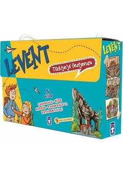 Levent Türkiyeyi Geziyor 1- 5 Kitap Timaş