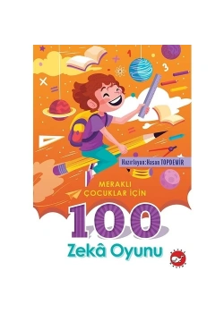 Meraklı Çocuklar İçin 100 Matematik Oyunu Beyaz Balina