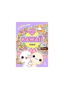 Sevimli Kawaii Kucaklaştı En Tatlı Boyama Kitabı Çıkartmalı Doğan Doğan Çocuk