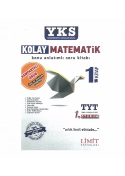 *Kampanya* Limit Yks Kolay Matematik Konu Anl.Soru 1. Kitabı Tyt 1.Oturum