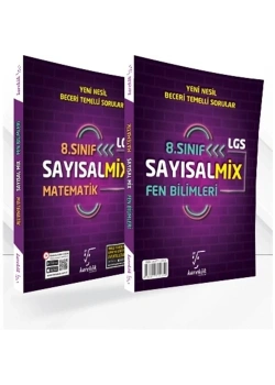 Karekök 8.Sınıf Matematik Fen Bilimleri Sayısal Sayısalmix Sorular