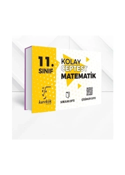 Karekök 11.Sınıf Kolay Matematik Cep Test