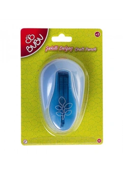 Bu-Bu Yapraklar Şekilli Eva Ve Kağıt Delgeç 2 Kod:Bubu-De0010