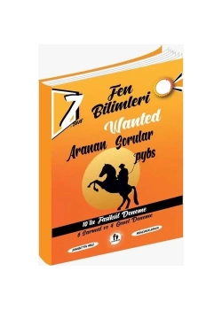 7.Sınıf Fen Bilimleri Aranan Sorular Fiyayın