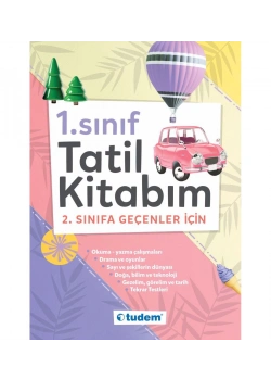 Tudem 1.Sınıf Tatil Kitabım 2.Sınıfa Geçenler İçin