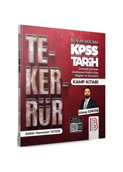 Kpss Tarih Genel Tekrar Kitabı  Benim Hocam
