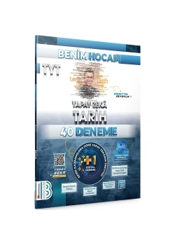 Tyt Yapay Zeka Tarih 40 Deneme Benim Hocam