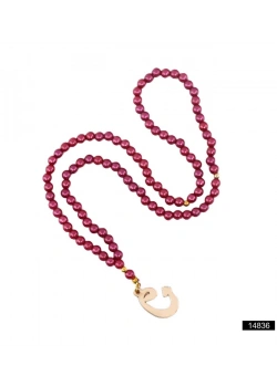 Plastik İnci Tesbih 6 Mm Bordo