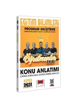 Yargı 2024 Program Geliştirme Konu Anlatımı Öğretmenler Ekibi