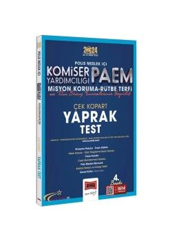Yargı 2024 Komiser Yardımcılığı Paem Yaprak Test