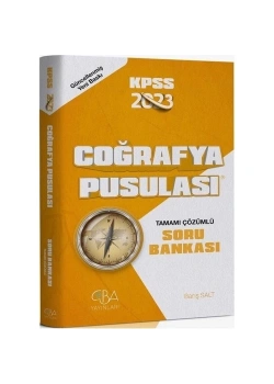 Cba Kpss 2024 Coğrafyanın Pusulası Çözümlü Soru Bankası  Cba Yayın