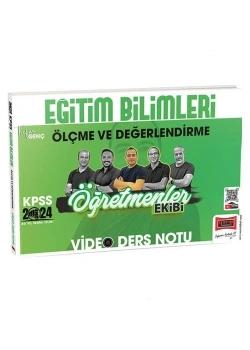 Yargı 2024 Kpss Eğitim Bilimleri Ölçme Değerlendirme Video Ders Notu