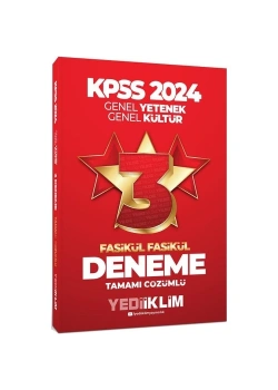 Kpss 2024 Gy Gk 3 Çözümlü Deneme  Yediiklim