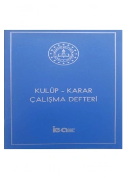 Kulüp Karar Çalışma Defteri Pp Kapak İea