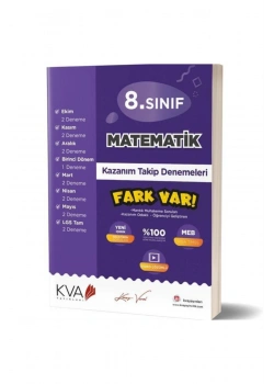 *Kampanya* 8.Sınıf Matematik Kazanım Takip Denemeleri  Koray Varol Akademi