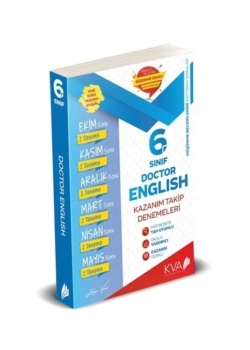 Kva 6.Sınıf İngilizce Kazanım Takip Denemeleri Koray Varol Akademi