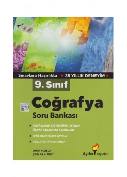 Aydın 9.Sınıf Coğrafya Soru Bankası