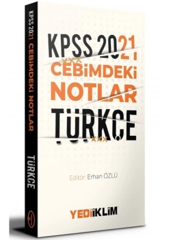 2021 Kpss Türkçe Cebimdeki Notlar Yediiklim