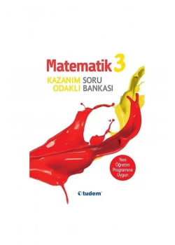 Tudem 3.Sınıf Matematik Kazanım Odaklı Soru Bankası