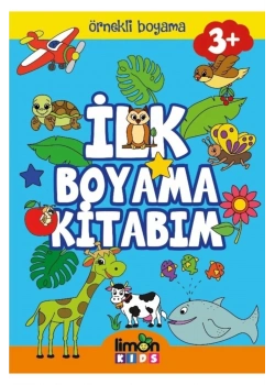 İlk Boyama Kitabım 3+Yaş Limon Kitap
