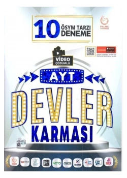 Palme Yks Ayt Devler Karmasi 10 Deneme Video Çözümlü