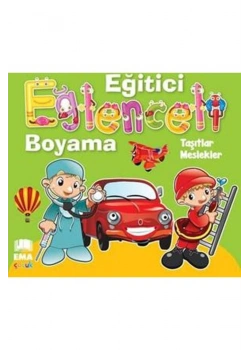 Eğitici Eğlenceli Boyama Taşıtlar  Ema