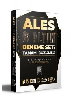 Ales 6 Altın Çözümlü Deneme Seti Benim Hocam