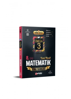 Artıbir 8.Sınıf Matematik Omega Soru Bankası+Deneme