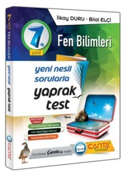 Çanta 7.Sınıf Fen Bilimleri Yaprak Test