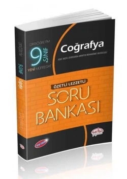 Editör 9.Sınıf Coğrafya Soru Bankası