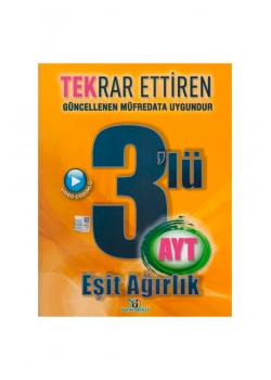 Ayt Eşit Ağırlık 3 Lü Deneme Yayın Denizi