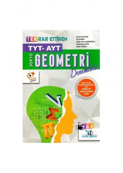 Tyt Ayt 30X10 Geometri Denemeleri Yayındenizi