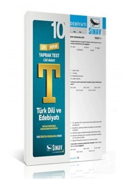 10.Sınıf Türk Dili Edebiyatı Yaprak Test   Sınav