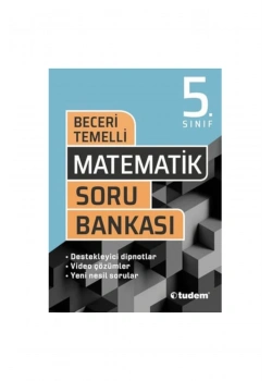 Tudem 5.Sınıf Matematik Soru Bankası Beceri Temelli