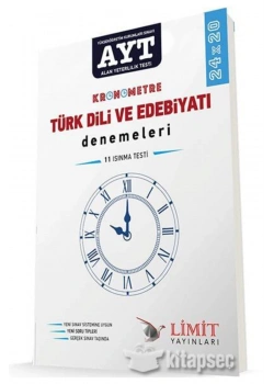 Limit Yks Kronometre Türk Dili Edebiyatı Denemeleri