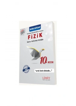 Limit 10.Sınıf Fizik Konu Bitirme Kitabı
