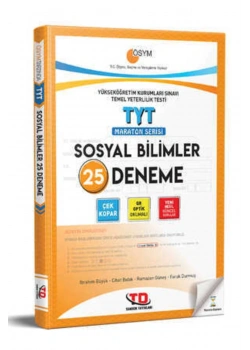 Tyt Sosyal Bilimler 25 Deneme Tandem Yayınları