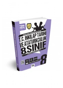 8.Sınıf İnkılap Tarihi Fenomeni Yeni Nesil Soru Bankası Tandem
