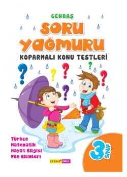 Gendaş 3.Sınıf Tüm Dersler Soru Yağmuru