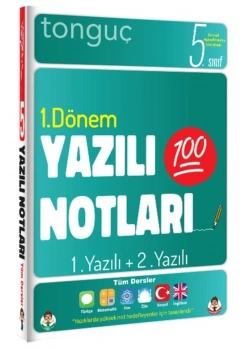 Tonguç 5.Sınıf 1.Dönem Yazılı Notları
