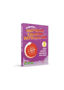 3.Sınıf Etkinliklerle Haftalık Çalışma Yaprakları Atlıkarınca