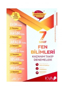 7.Sınıf Fen Bilimleri Kazanım Takip Denemeleri Ka