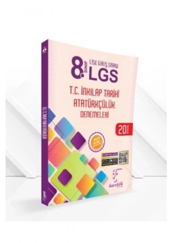 8.Sınıf İnkilap Tarihi 20 Deneme   Karekök