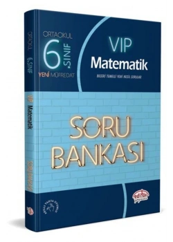 6.Sınıf Matematik Soru Bankası   Editör