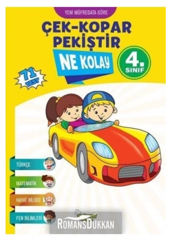 4.Sınıf Çek Kopar Pekiştir Ne Kolay Yaprak Test     Selimer